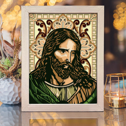 Jesus 10 – 3D Paper Cut Shadow Box File - Cricut File - (8x10 inches) -