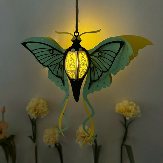 Butterfly - 3D Paper Lantern File - Cricut File  -